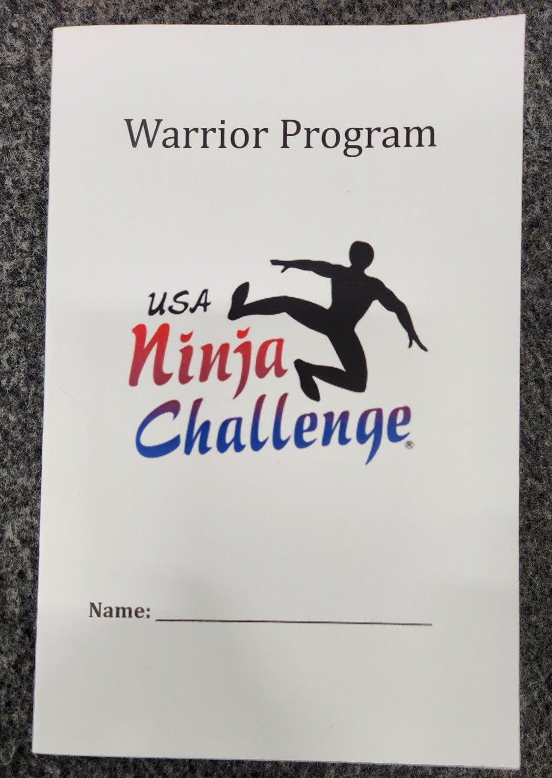 Warrior Program Log Book