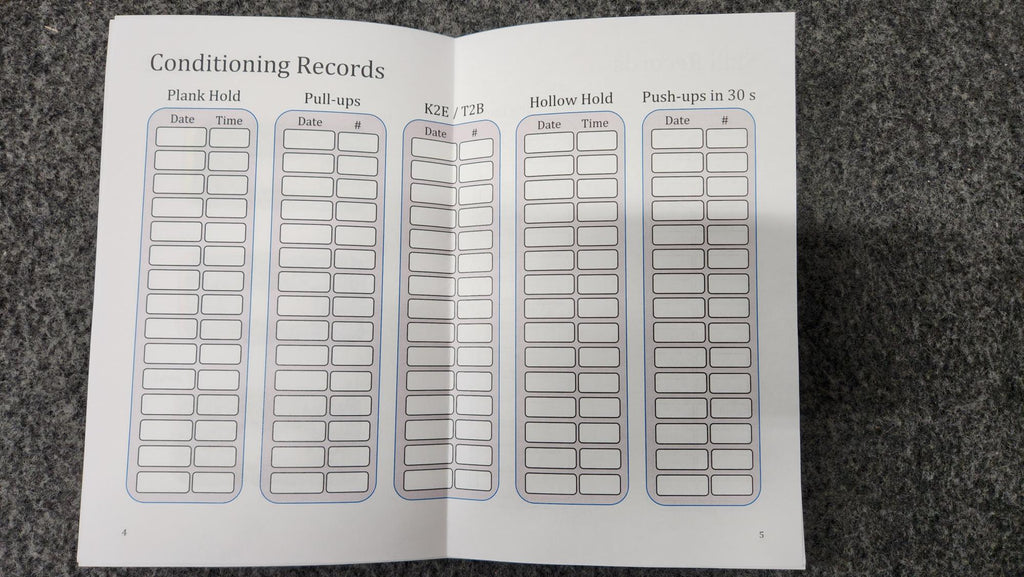 Warrior Program Log Book
