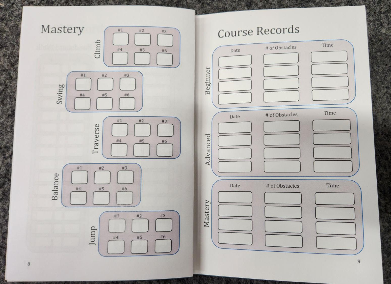 Warrior Program Log Book